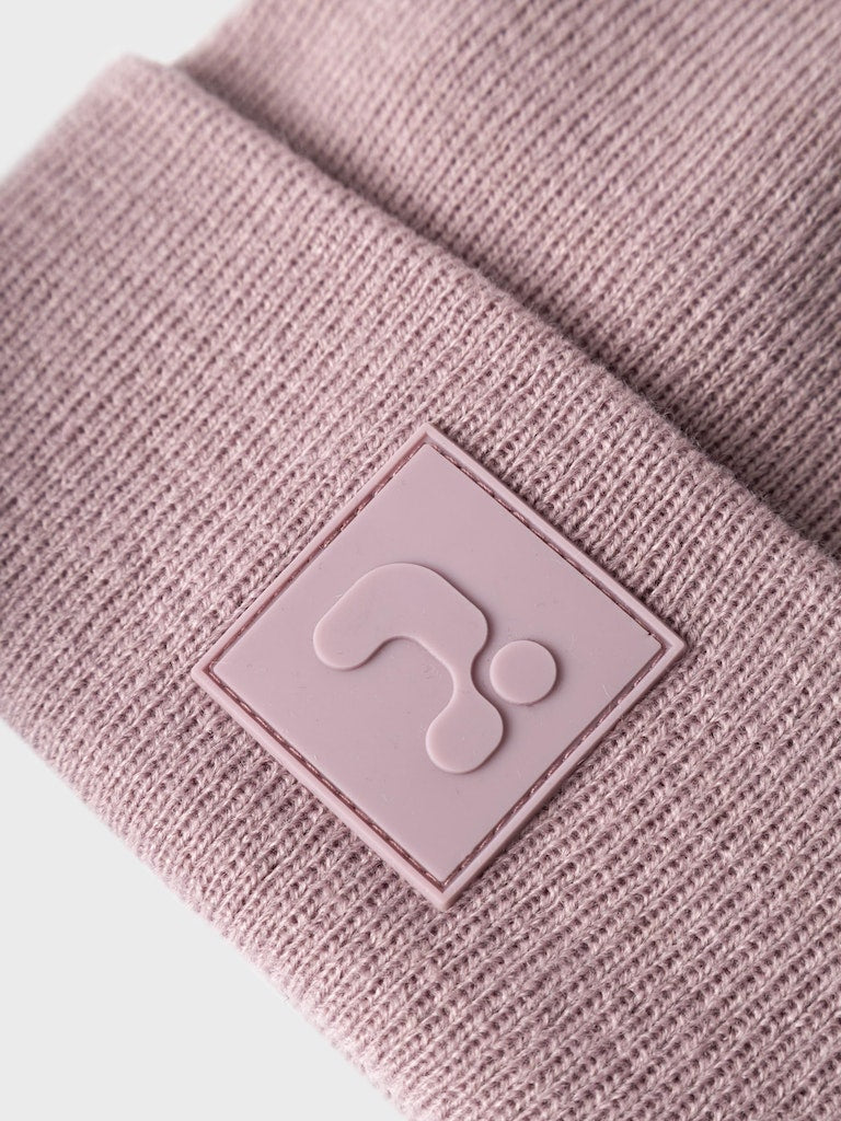 Stickad Mössa Malik MG Rosa