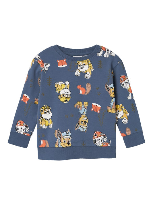 Sweattröja Paw Patrol Blå