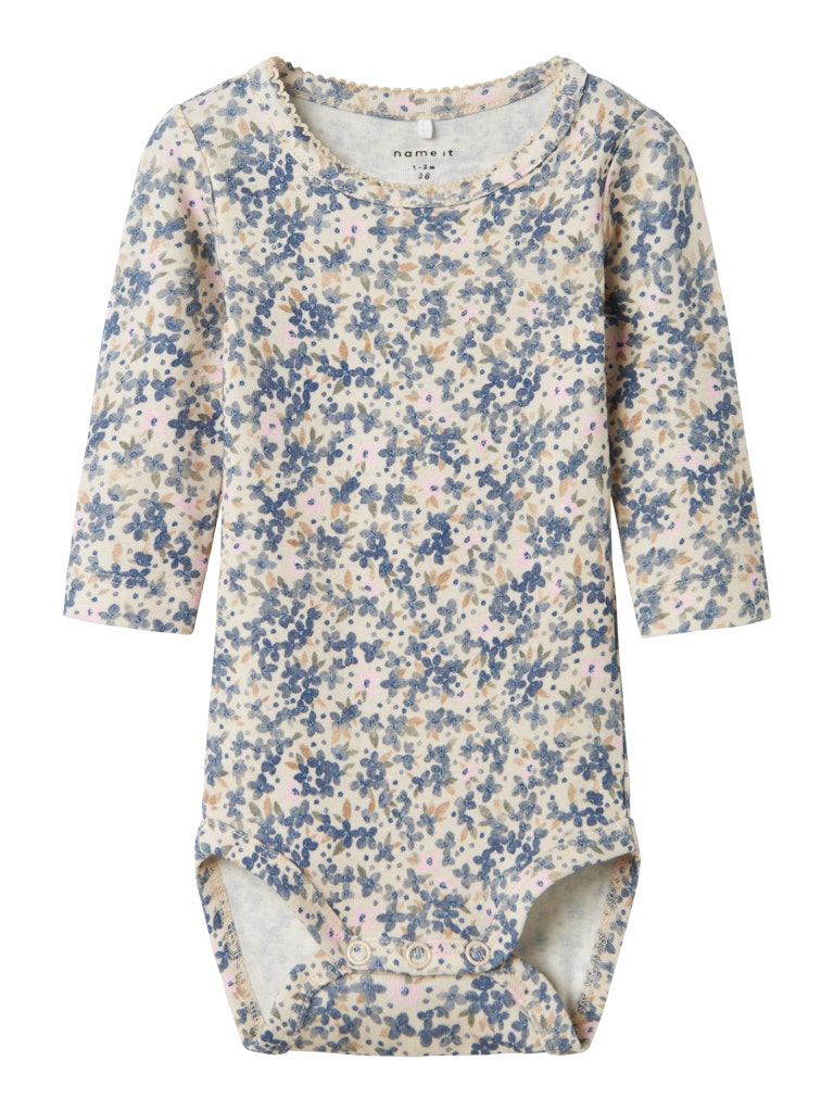 Body Ninne Blommor Beige