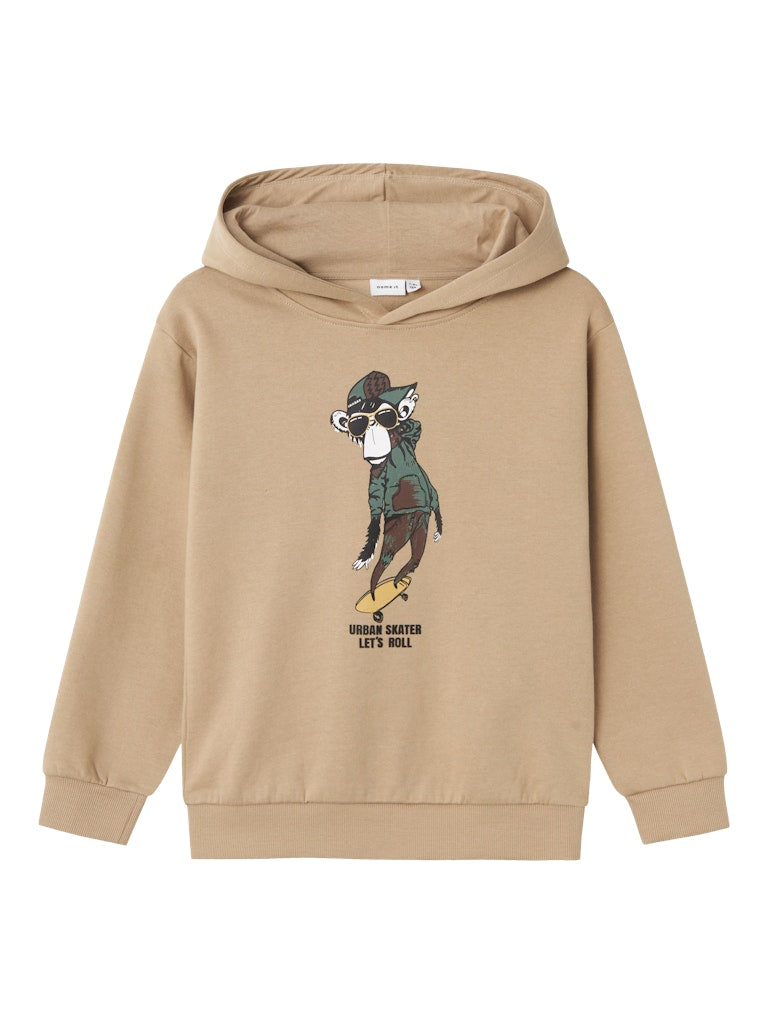 Hoodie Renma Skater Beige