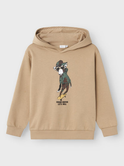 Hoodie Renma Skater Beige