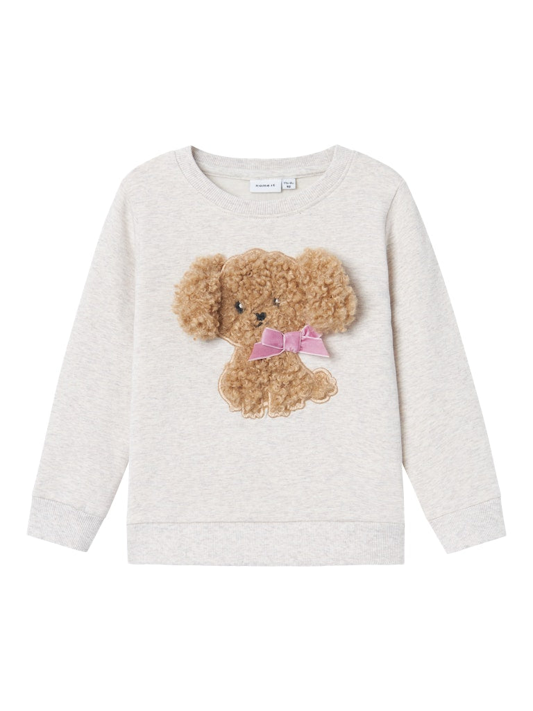 Sweattröja Hund Ruby Beige