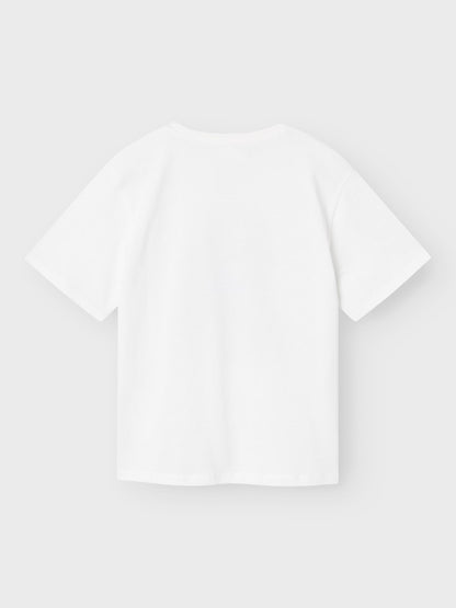 T-shirt Rolem Dödskalle Vit