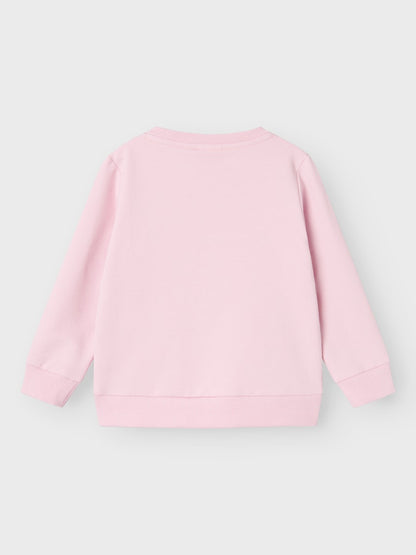 Sweattröja Rubow Rosetter Enfärgad Rosa