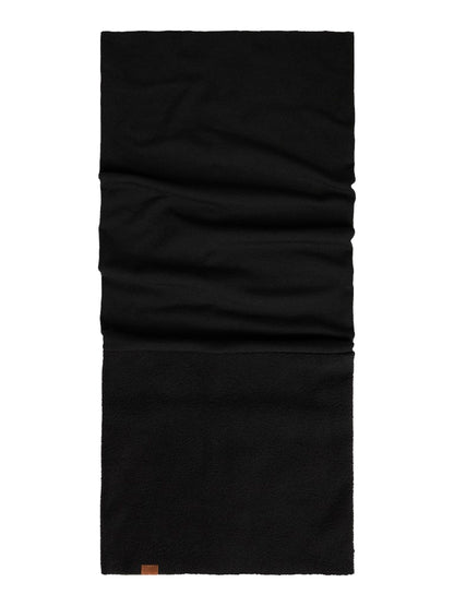 Tubhalsduk Halsvärmare Mub Fleece Enfärgad Svart