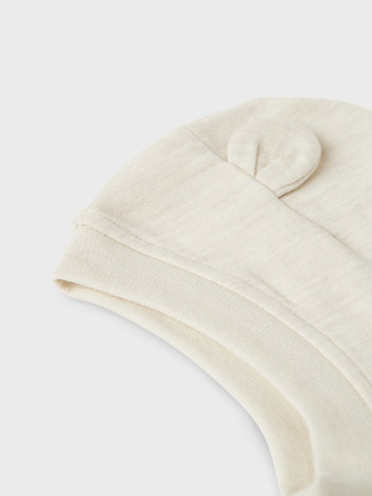 Balaclava Merinoull/Bomull Wup Beige