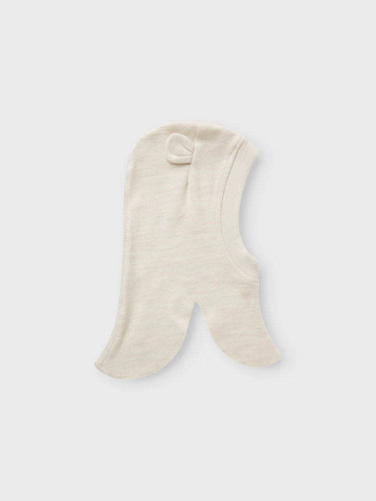 Balaclava Merinoull/Bomull Wup Beige