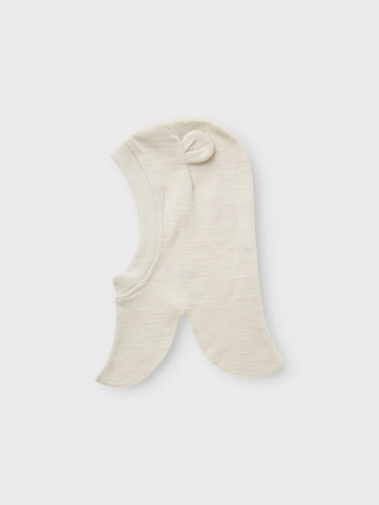 Balaclava Merinoull/Bomull Wup Beige