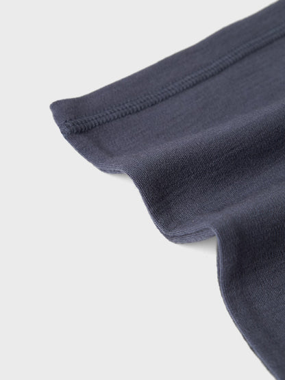 Tubhalsduk Merinoull Willto Enfärgad Blå