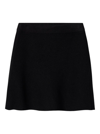 Kjol Nilla Stickad Svart