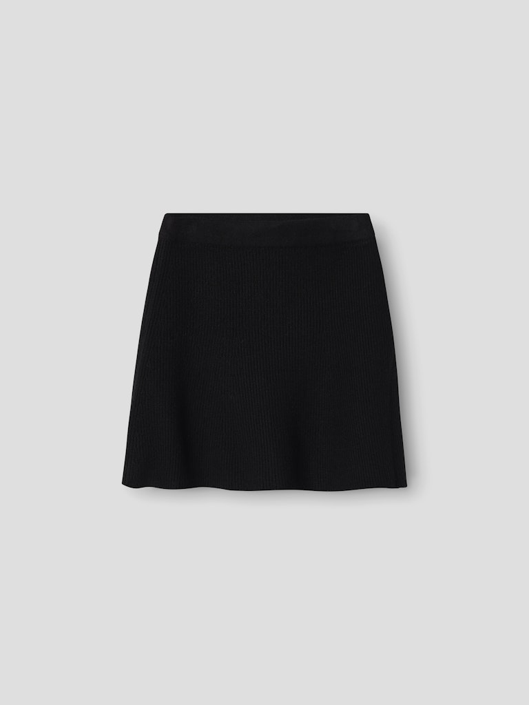 Kjol Nilla Stickad Svart