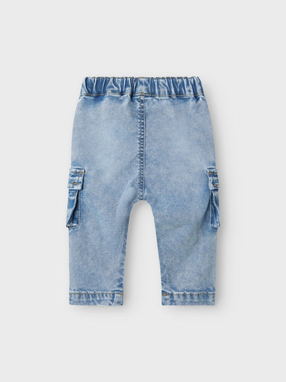 Supermjuka Jeans Ben Benfickor Baggy Blå