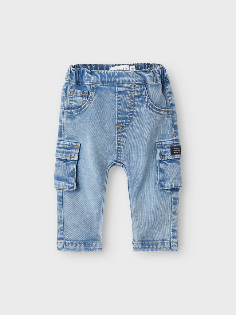 Supermjuka Jeans Ben Benfickor Baggy Blå