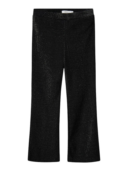 Glitterbyxa Roisin Bootcut Svart