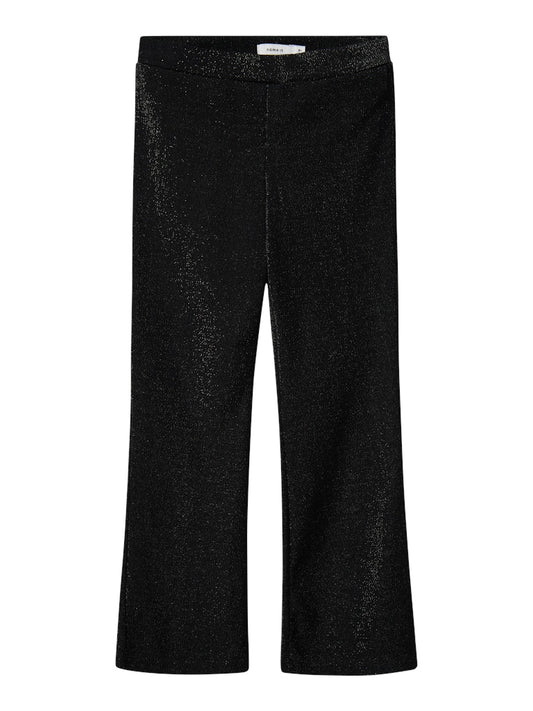 Glitterbyxa Roisin Bootcut Svart