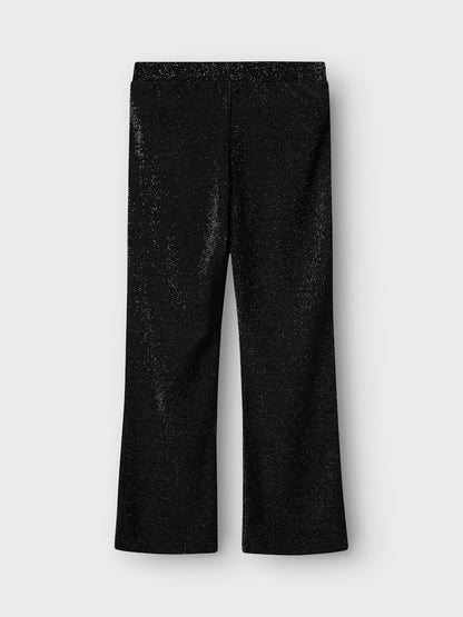 Glitterbyxa Roisin Bootcut Svart