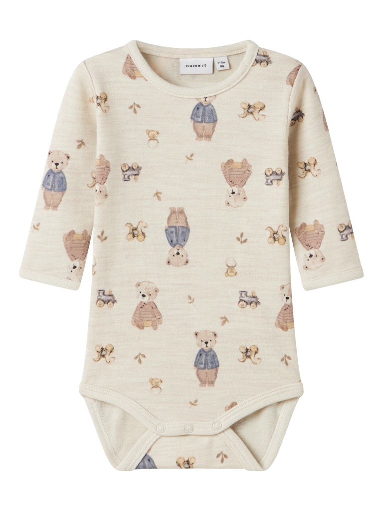 Body Merinoull/Bomull Wup Nallar Beige