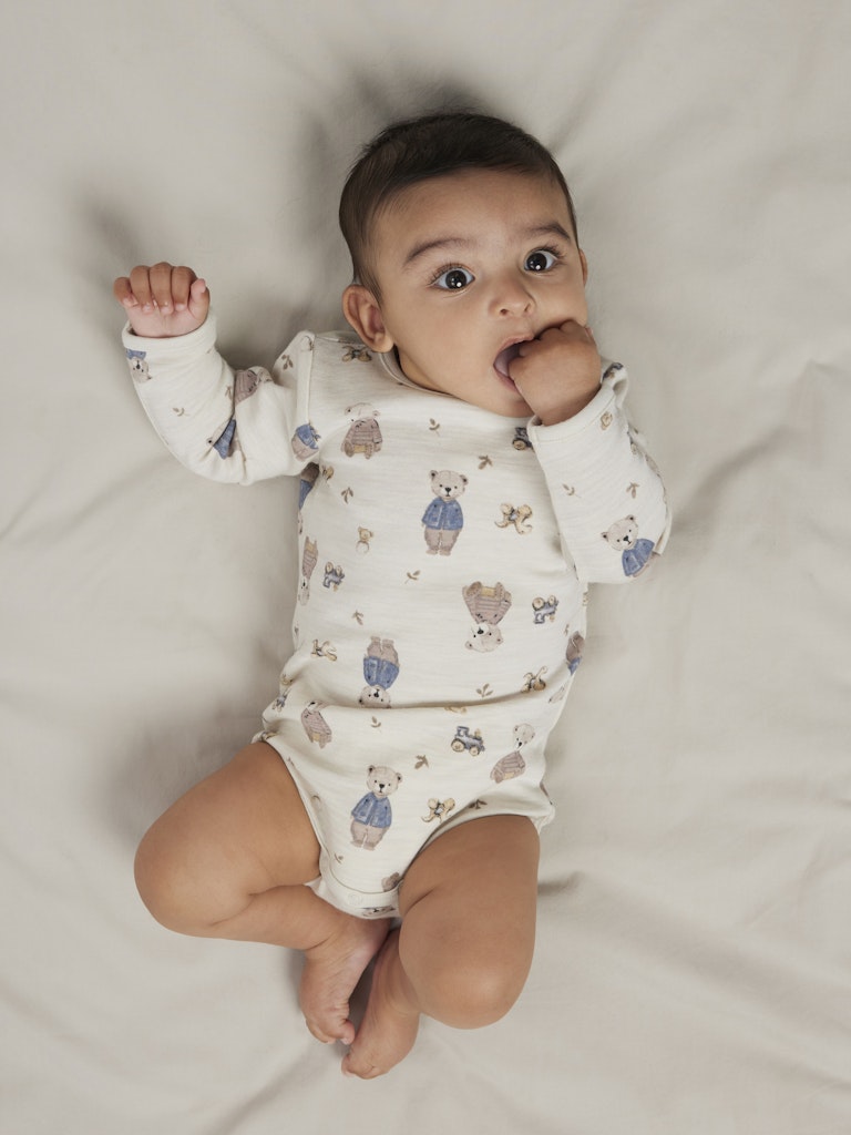 Body Merinoull/Bomull Wup Nallar Beige