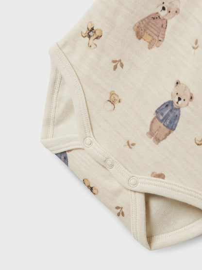 Body Merinoull/Bomull Wup Nallar Beige