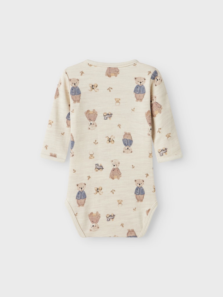 Body Merinoull/Bomull Wup Nallar Beige