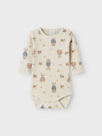 Body Merinoull/Bomull Wup Nallar Beige