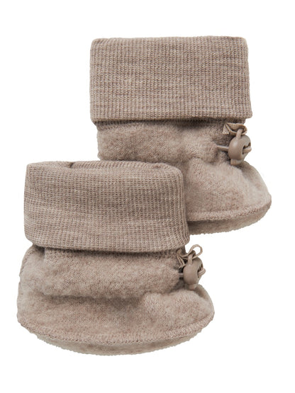 Tossor Merinoull Wmino Enfärgade Grå Beige