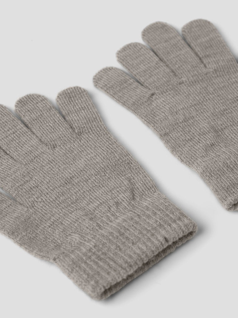 Fingervantar Merinoull Wholla M Grå Beige