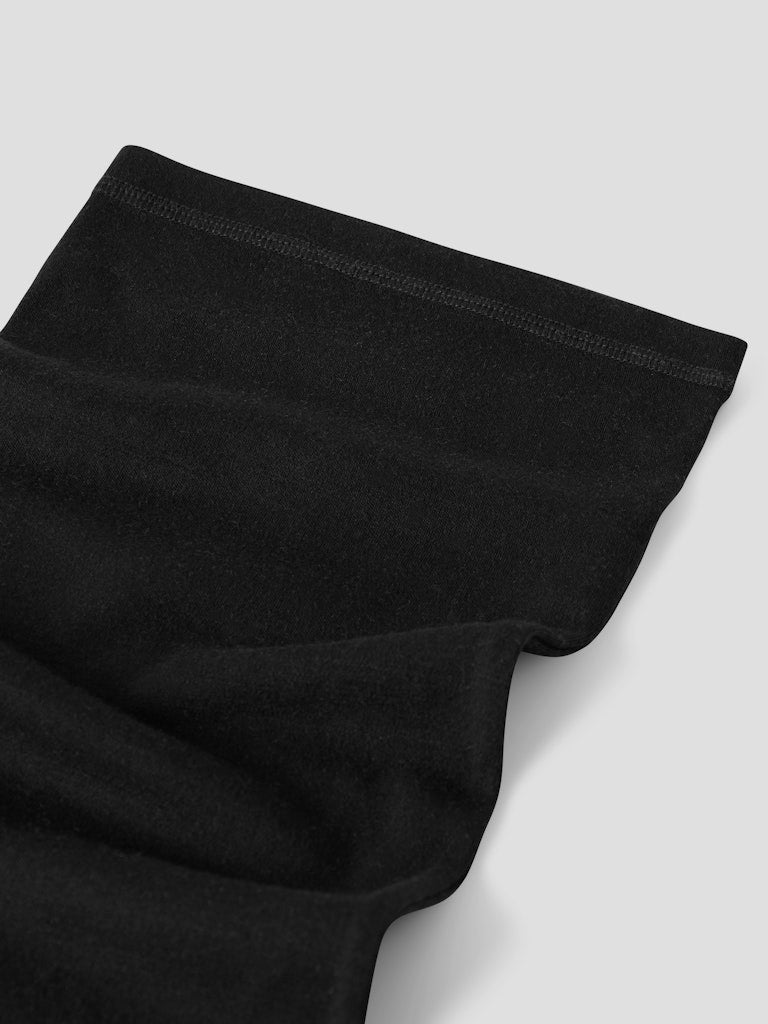 Tubhalsduk Merinoull Willo Enfärgad Svart