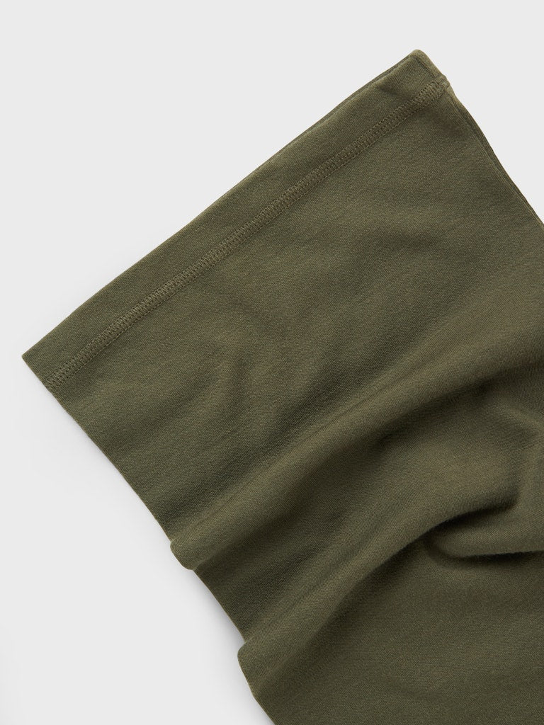 Tubhalsduk Merinoull Willto Enfärgad Grön