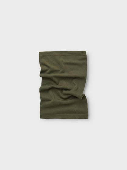Tubhalsduk Merinoull Willto Enfärgad Grön