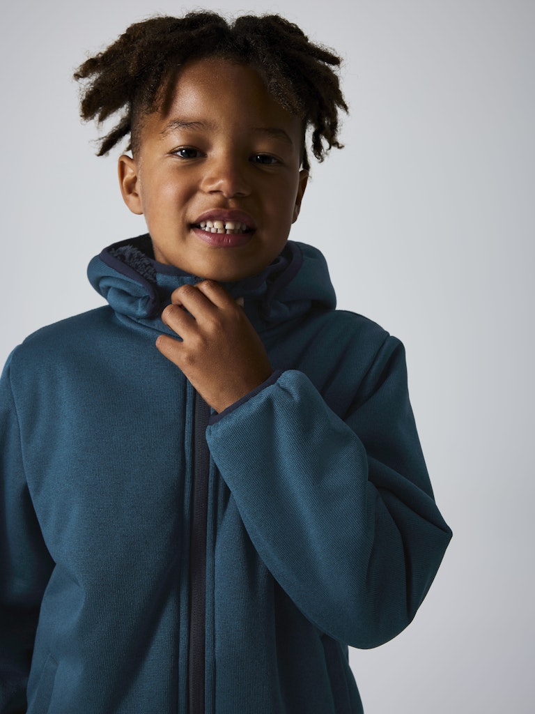 Softshell Jacka Vattentät Mada Teddyfoder  Blå