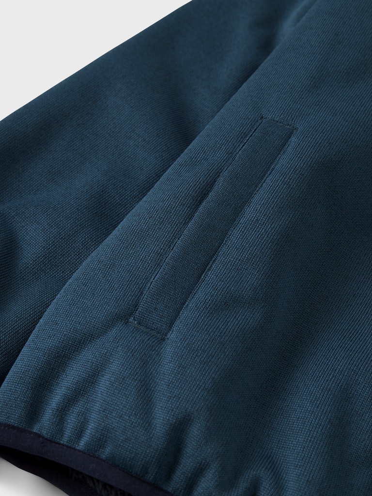 Softshell Jacka Vattentät Mada Teddyfoder  Blå