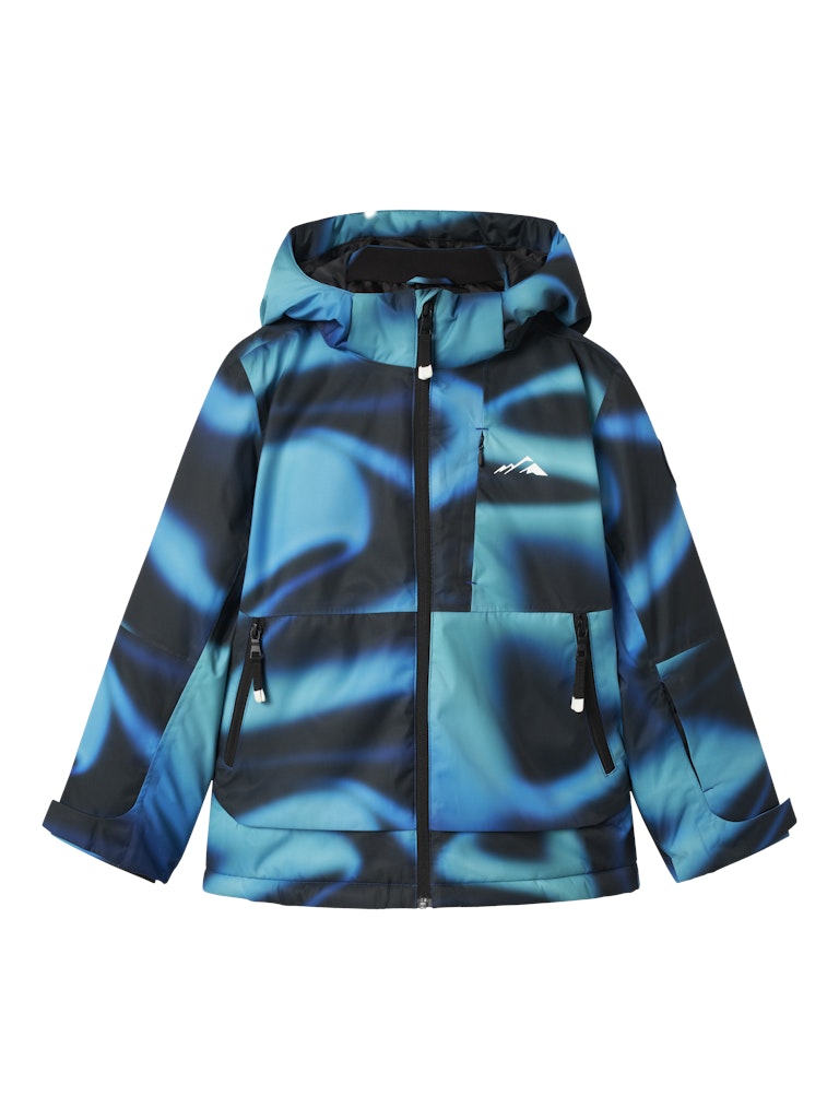 Vinterjacka Skidjacka SLOPE10 Flerfärgad Blå/Svart