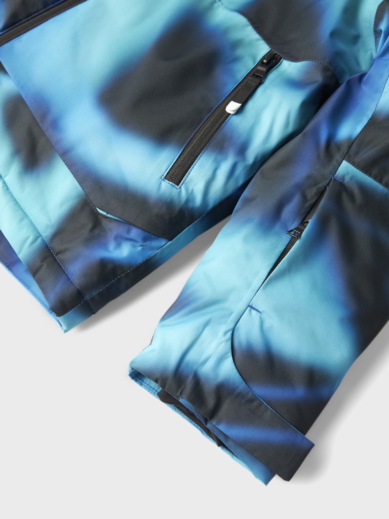 Vinterjacka Skidjacka SLOPE10 Flerfärgad Blå/Svart