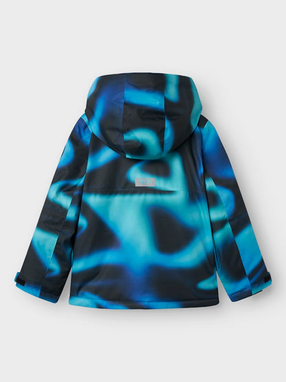 Vinterjacka Skidjacka SLOPE10 Flerfärgad Blå/Svart