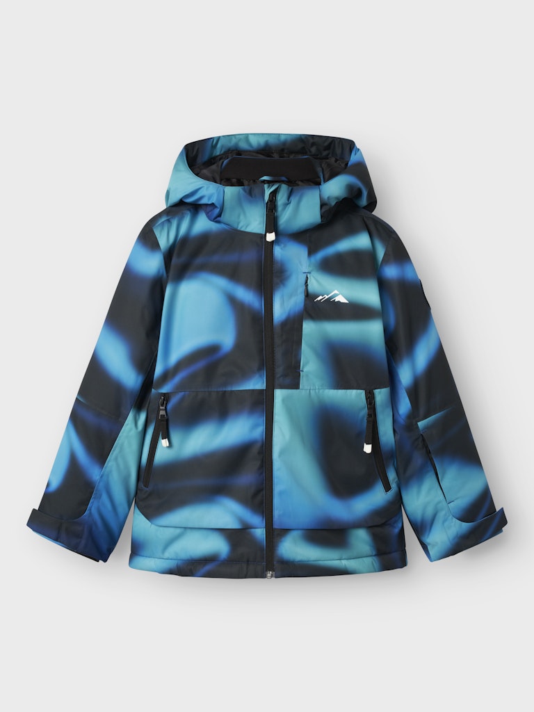 Vinterjacka Skidjacka SLOPE10 Flerfärgad Blå/Svart