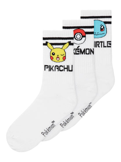 Strumpor Pokémon 3-p Milton Vit