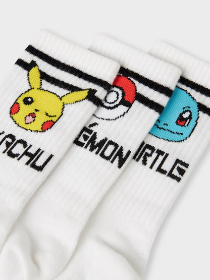 Strumpor Pokémon 3-p Milton Vit