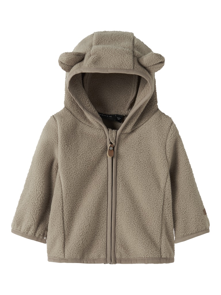 Jacka Fleece Meeko Enfärgad Beige