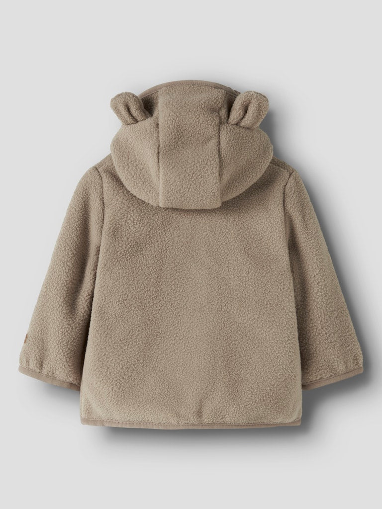 Jacka Fleece Meeko Enfärgad Beige