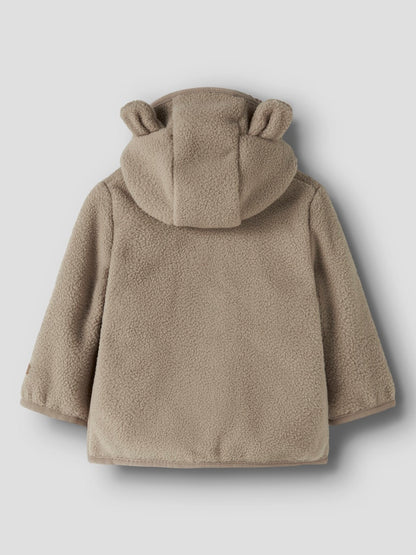 Jacka Fleece Meeko Enfärgad Beige