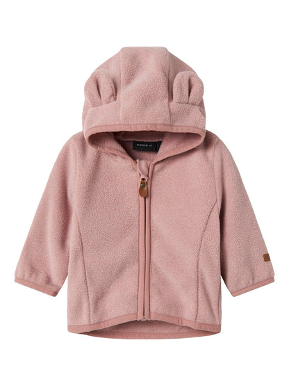 Jacka Fleece Meeko Enfärgad Rosa