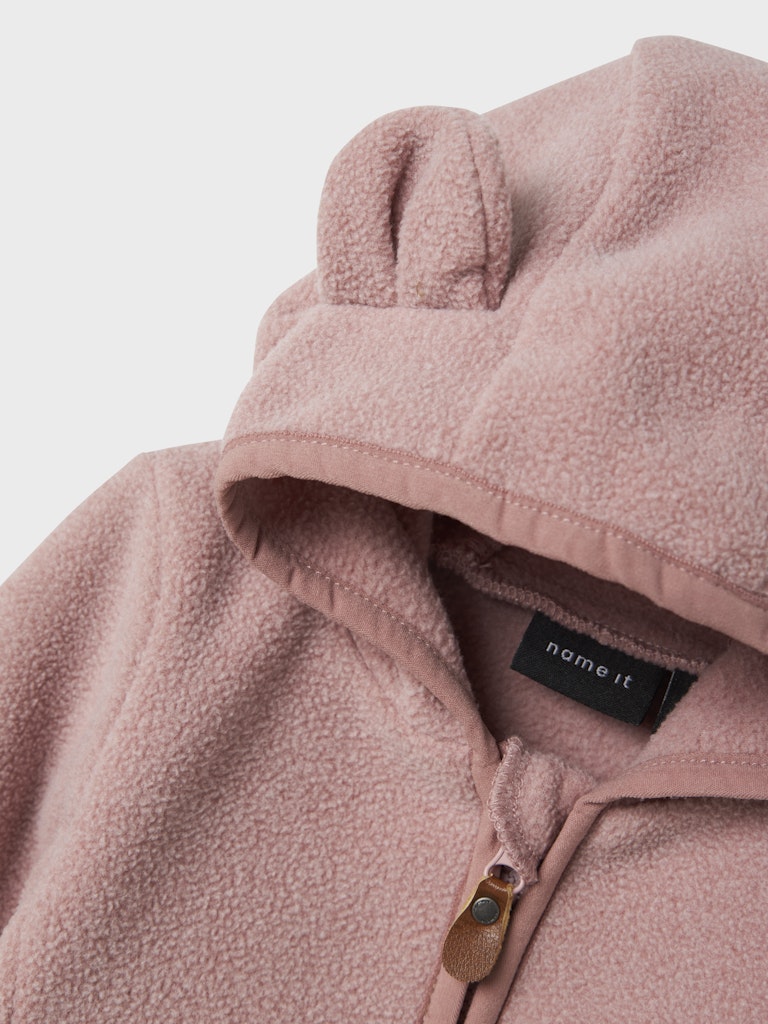 Jacka Fleece Meeko Enfärgad Rosa