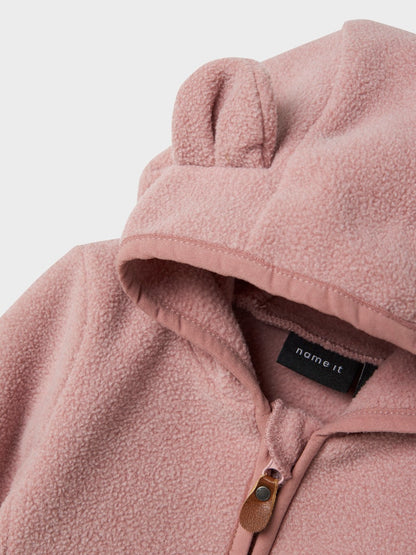Jacka Fleece Meeko Enfärgad Rosa