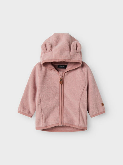 Jacka Fleece Meeko Enfärgad Rosa