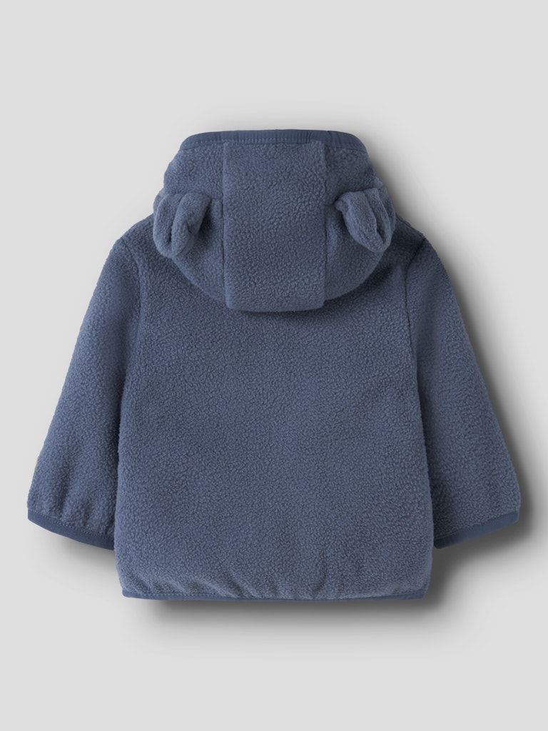 Jacka Fleece Meeko Enfärgad Blå