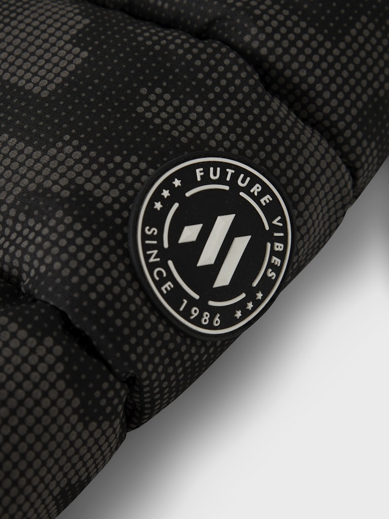 Vinterjacka Meter Reflex Mönstrad Svart