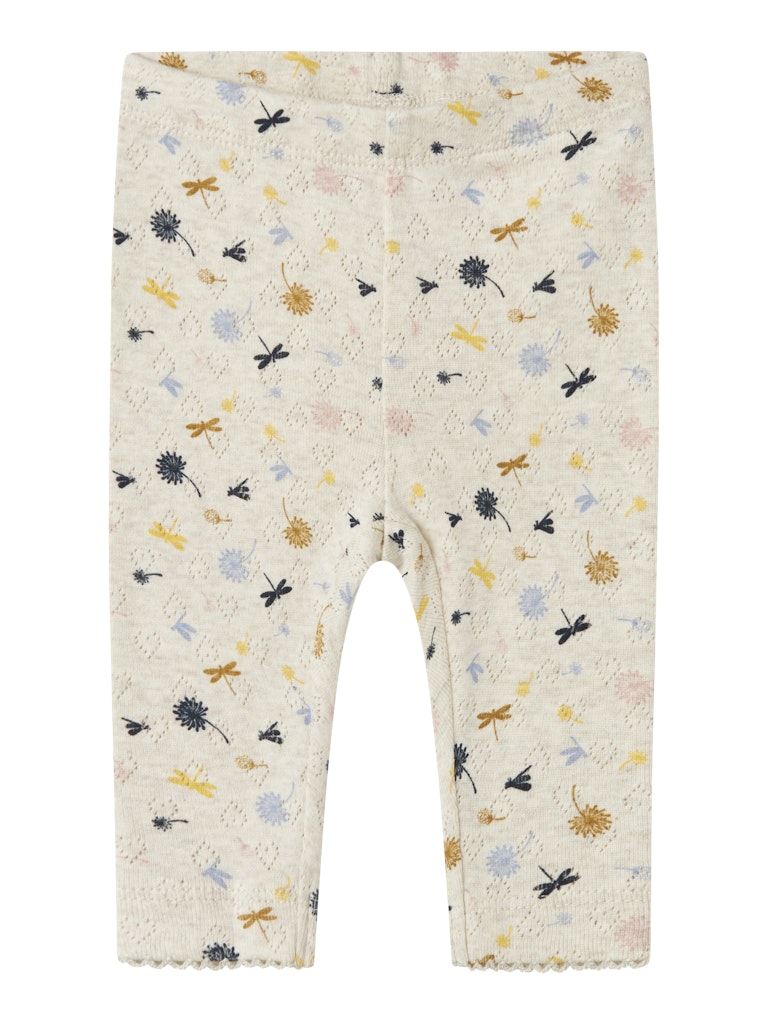 Leggings Koral Mönstrade Beige