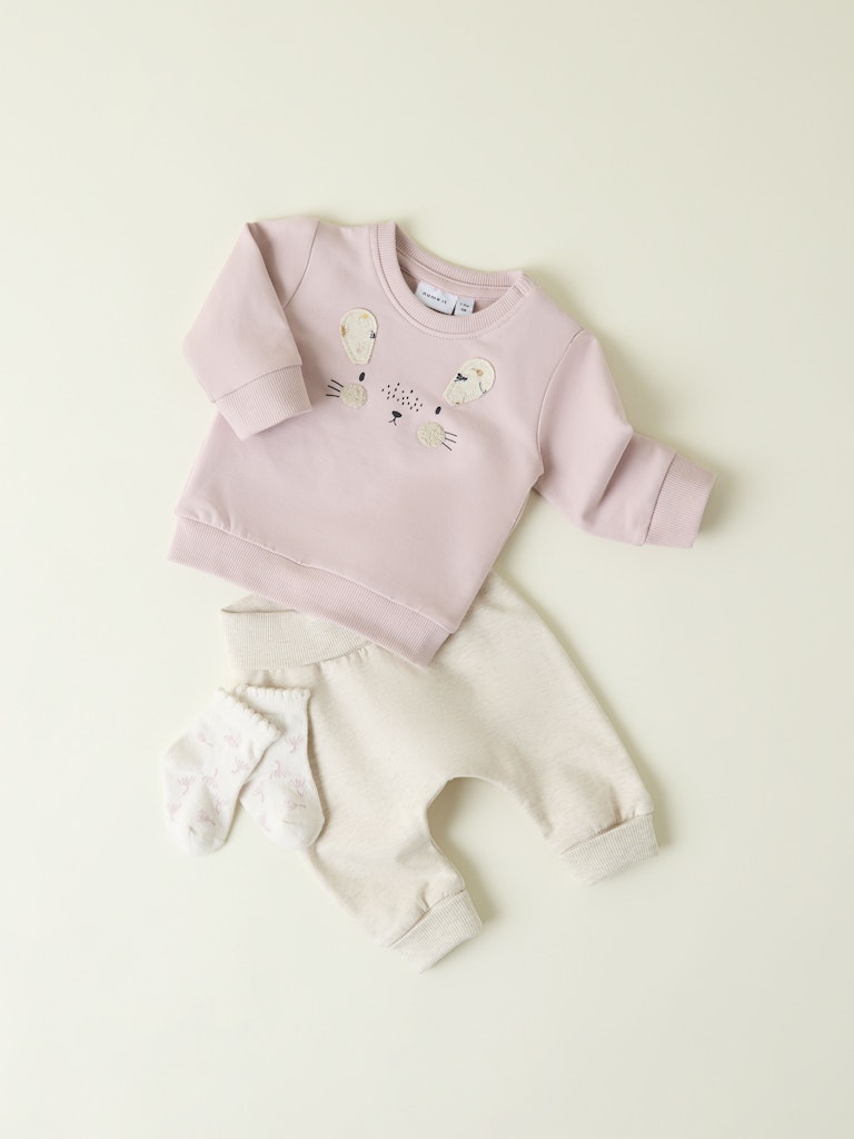 Sweattröja Kleo Kanin Rosa