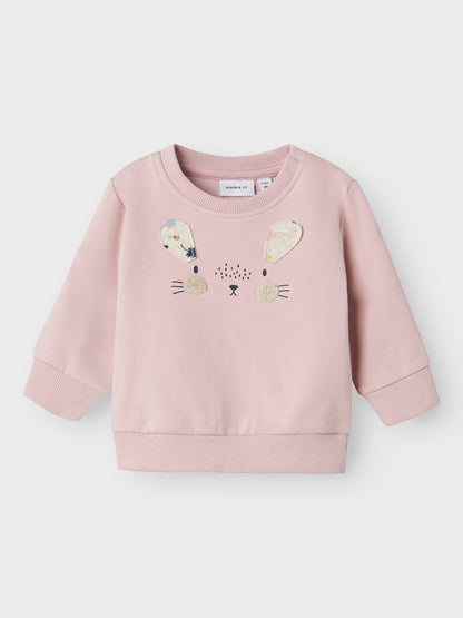 Sweattröja Kleo Kanin Rosa